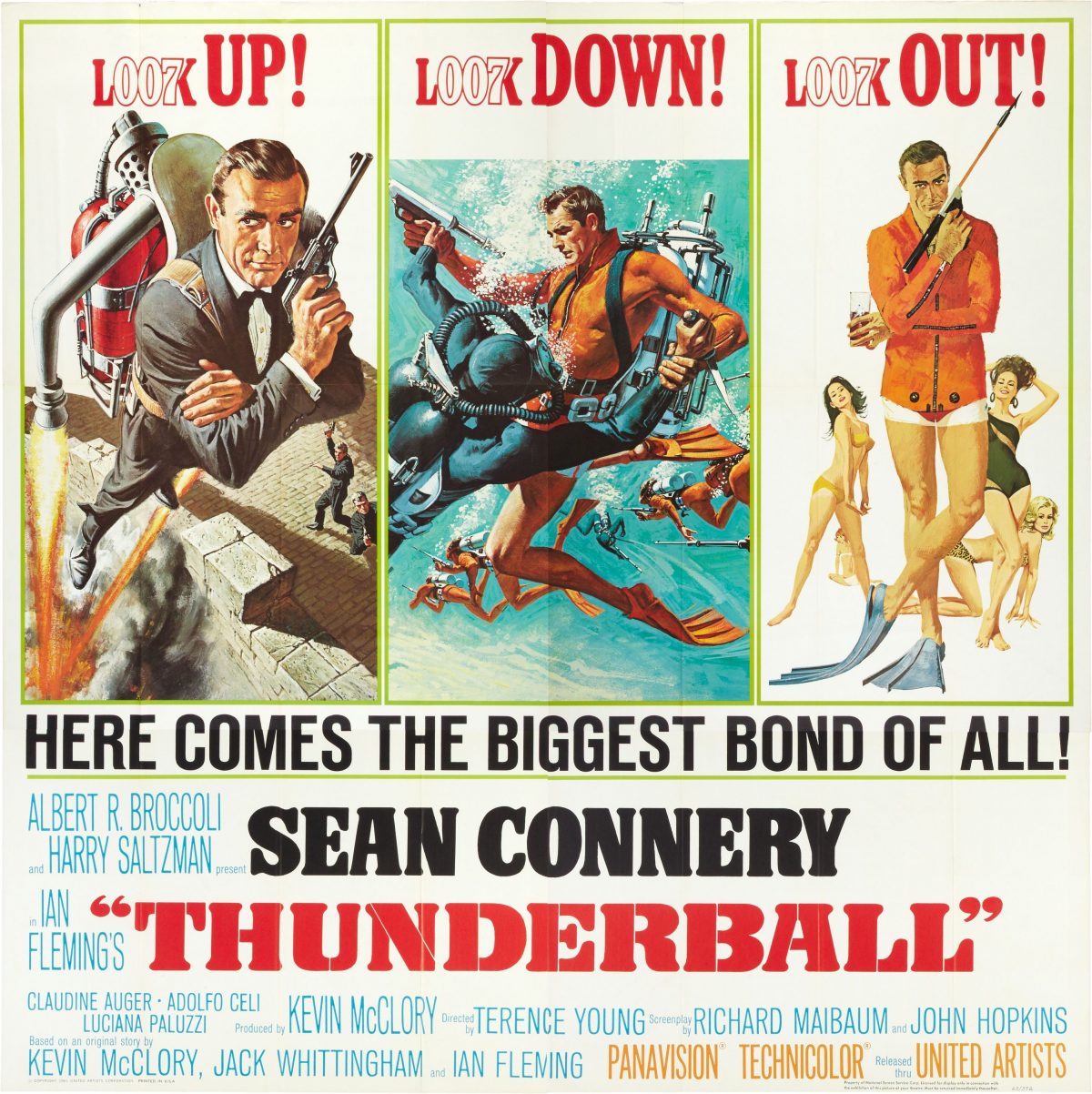 Poster of the movie Thunderball.